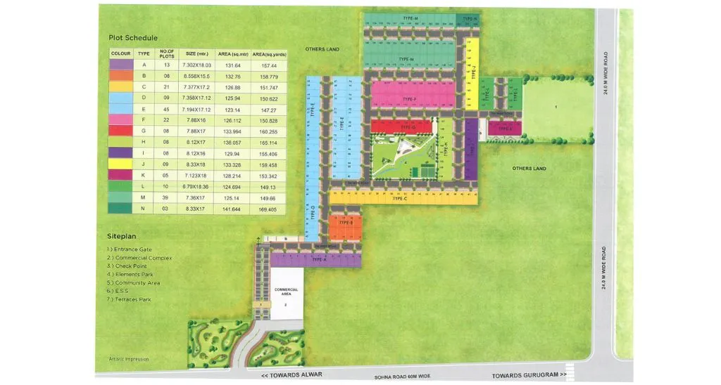 4S Aster Avenue Location Map